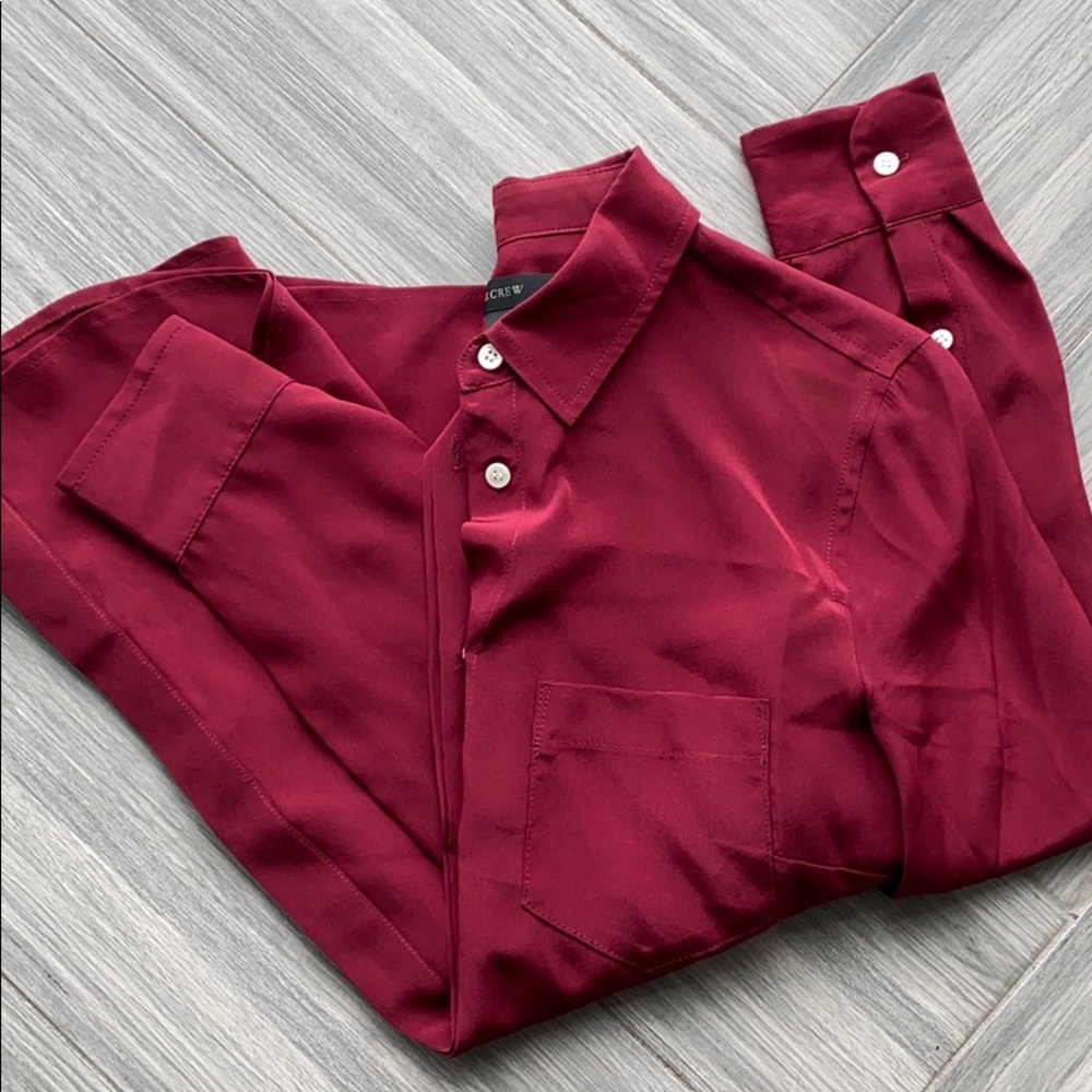 Jcrew Silk blouse